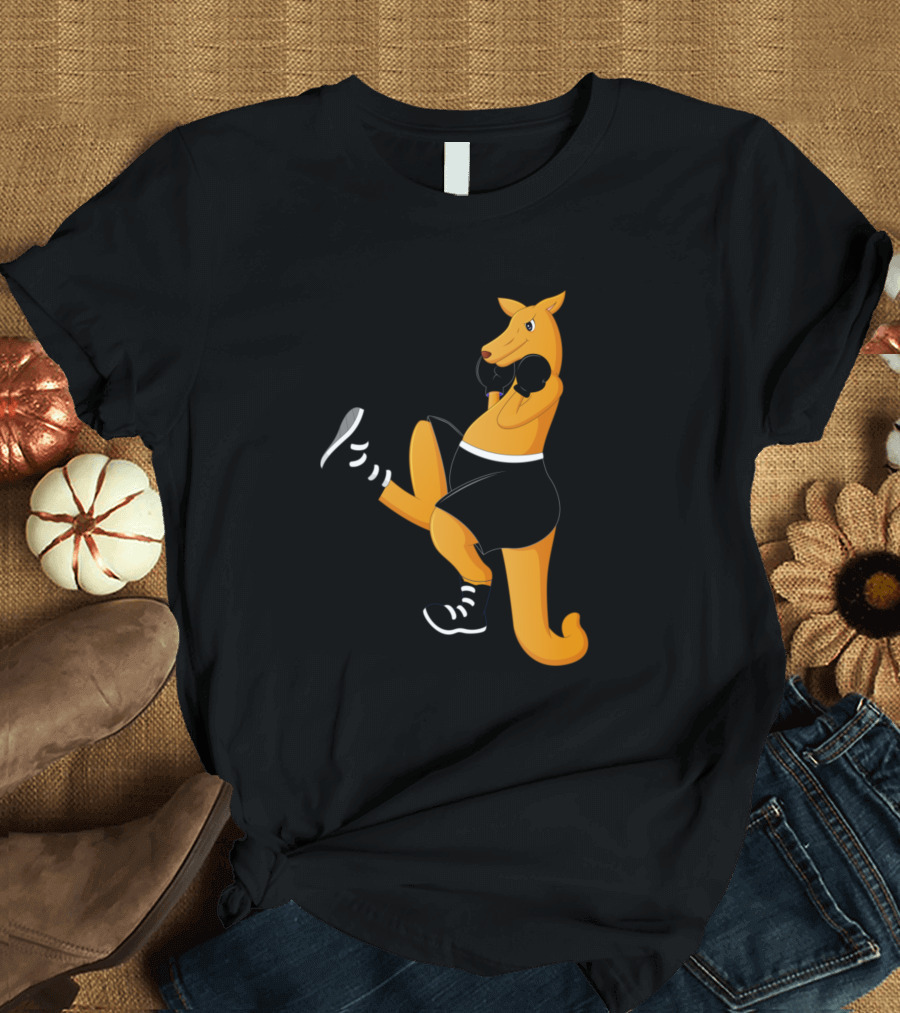 Boxing Kangaroo Champion Kick Sportswear T-Shirt