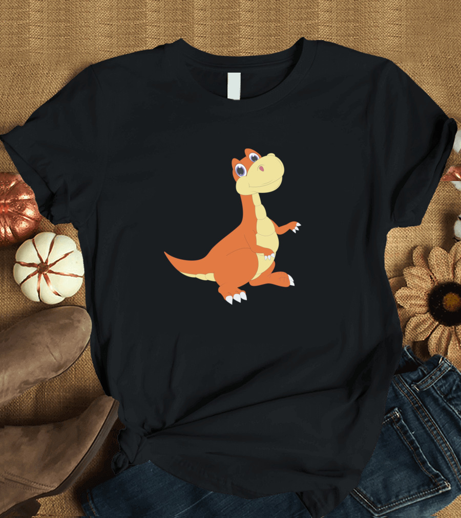 Cartoon Dino Dinosaur Motif for Children T-Shirt