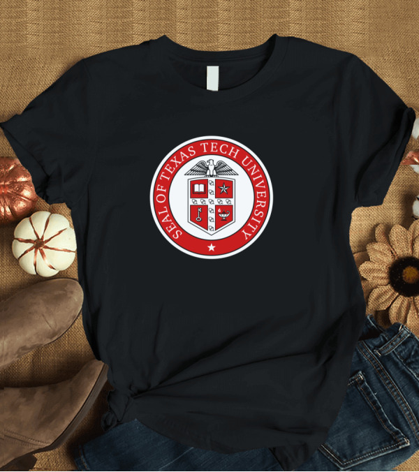 T-Shirt: Seal of Texas Tech University T-Shirt Seal of Texas Tech University T-Shirt