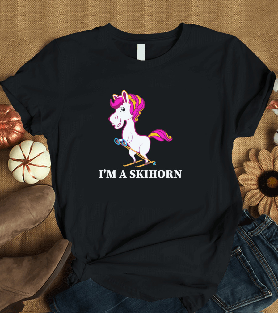 I'm a Skihorn Skiing Unicorn T-Shirt
