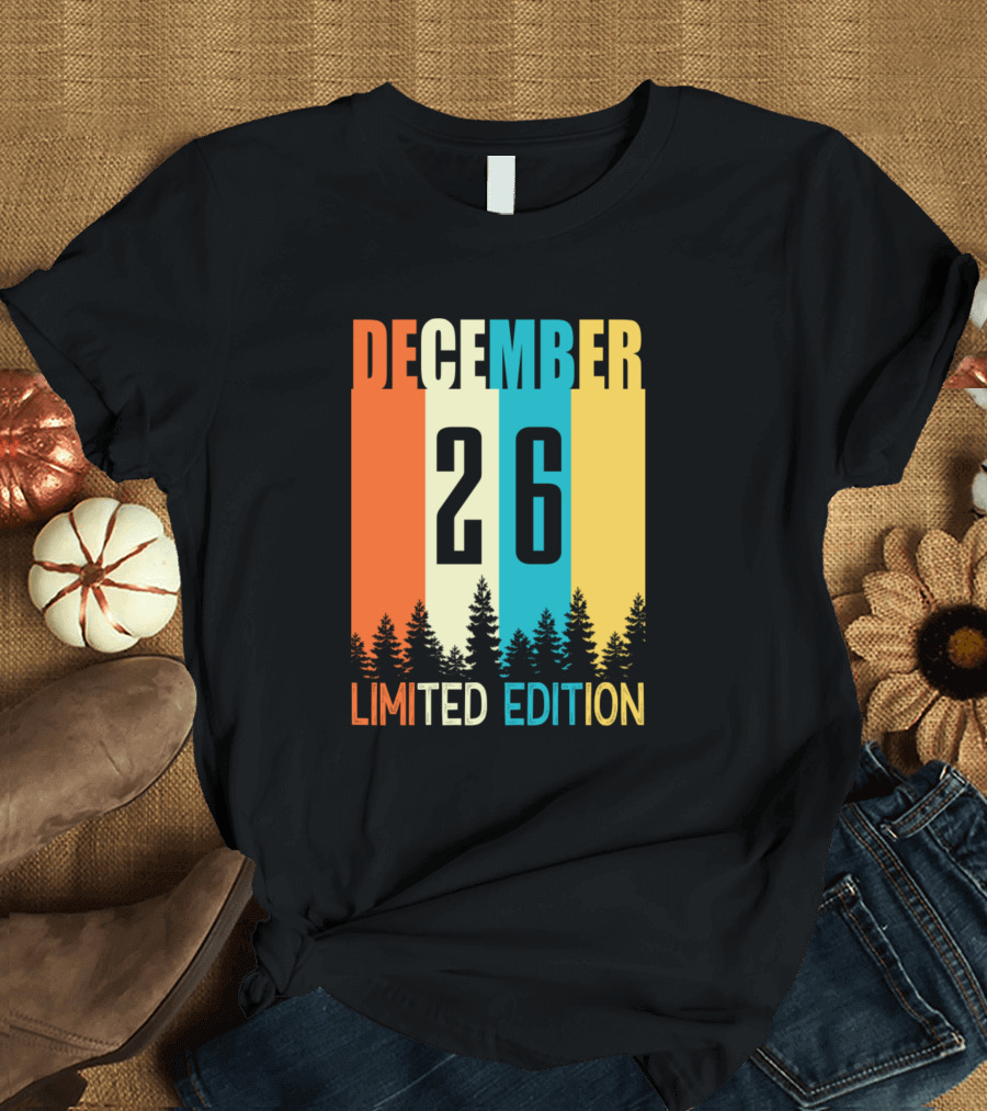 December 26 Vintage Birth T-Shirt