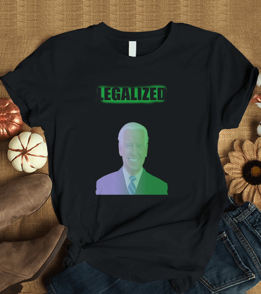 LEGALIZED Collection 포스터 Biden Collection Retro Legal Legalization T-Shirt