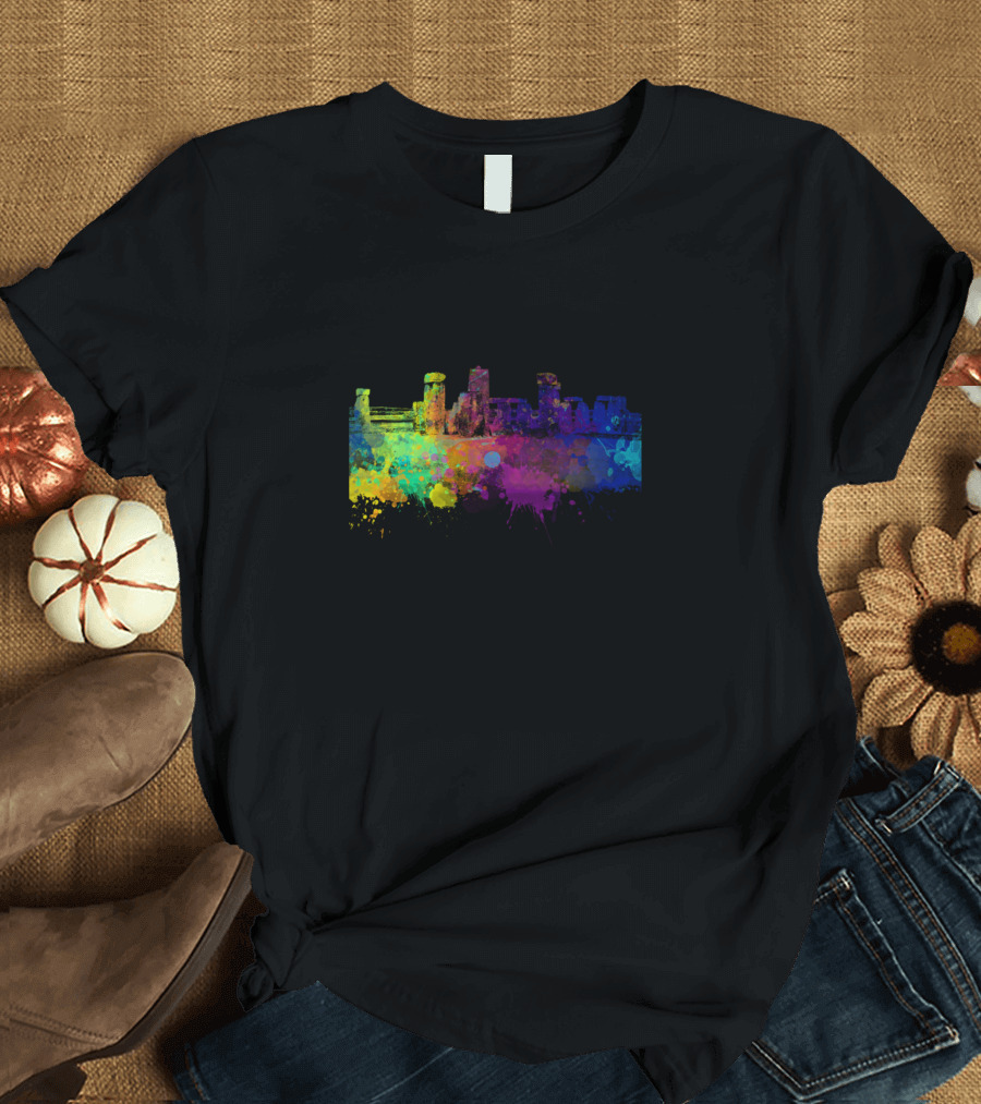 Stonehenge Vibrant Color Palette T-Shirt