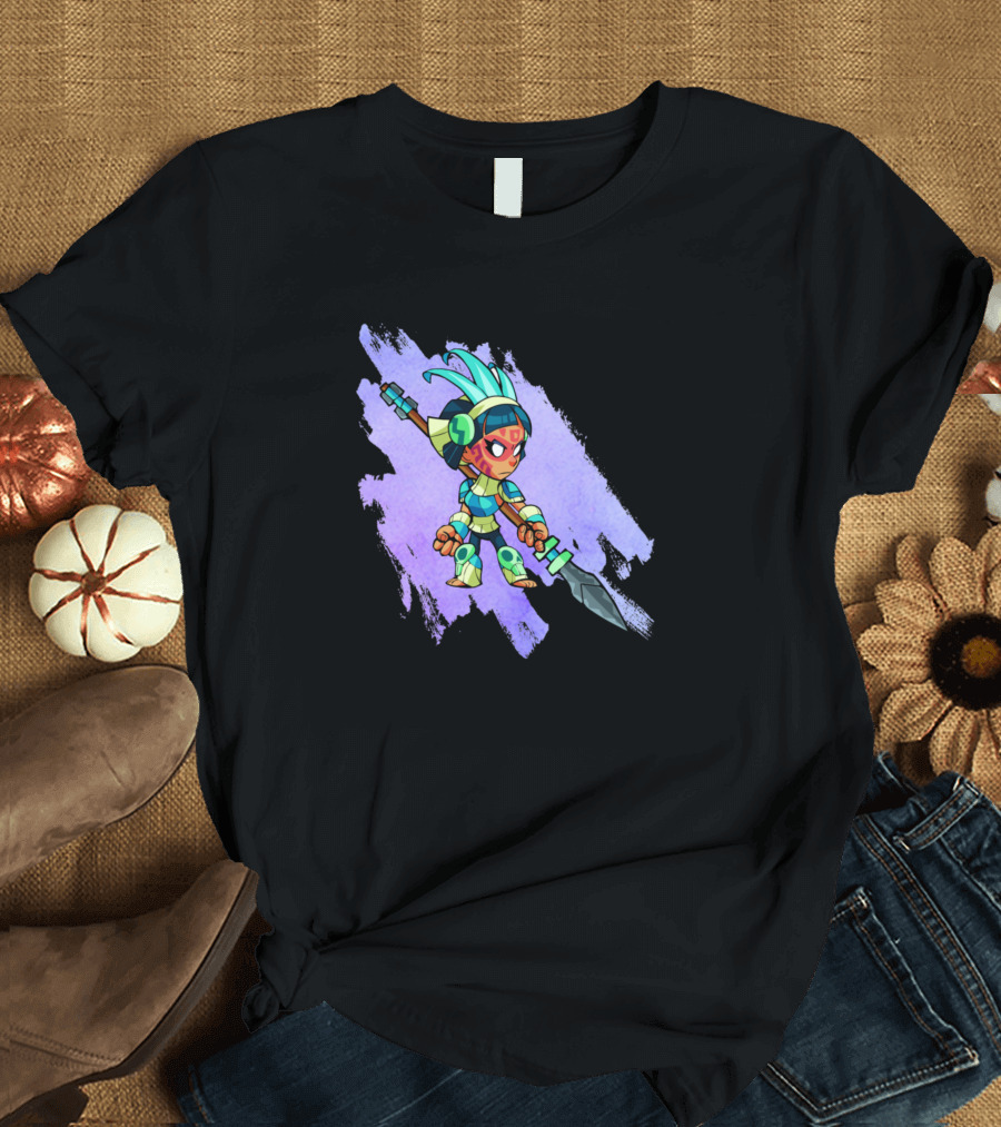 Brawlhalla Queen Nai Character T-Shirt