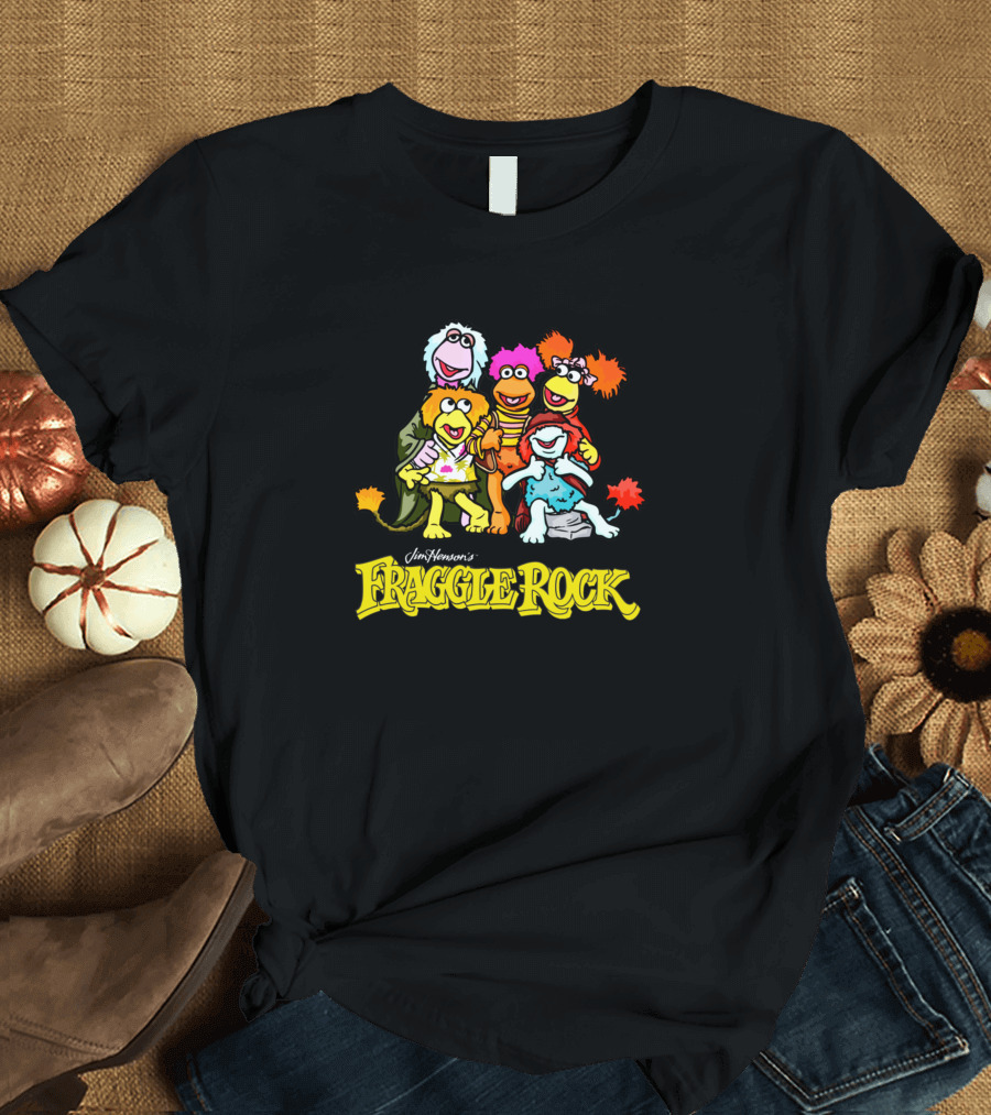 Jim Henson's Fraggle Rock Characters Group Image T-Shirt