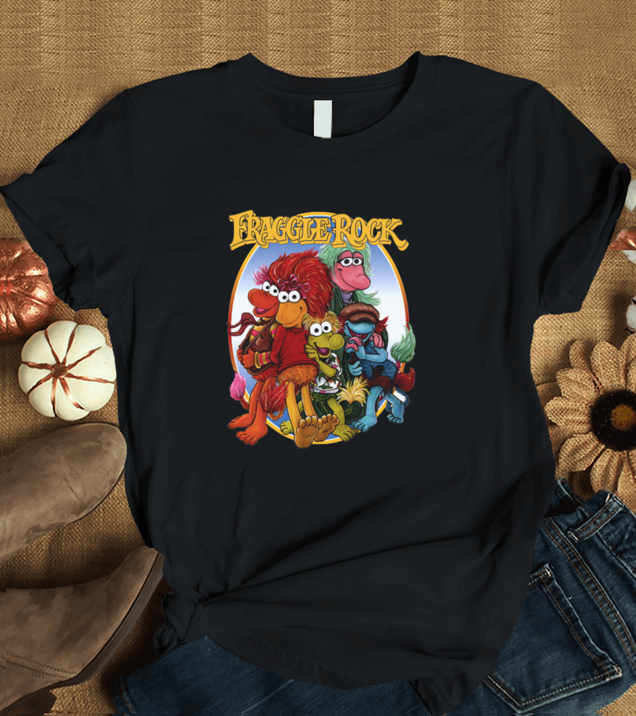 Jim Hensons Fraggle Rock Character Ensemble T-Shirt