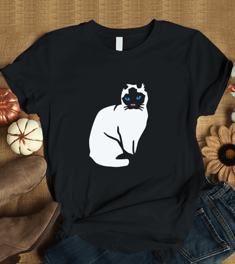 Siamese Cat Dad T-Shirt