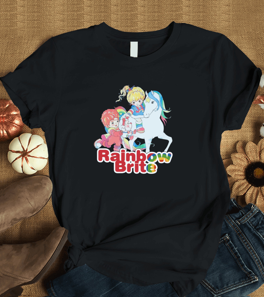 Rainbow Brite and Friends on Starlite Horse Adventure T-Shirt