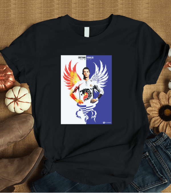 T-Shirt: Cristiano Ronaldo Real Madrid Winged Lion T-Shirt Cristiano Ronaldo Real Madrid Winged Lion T-Shirt