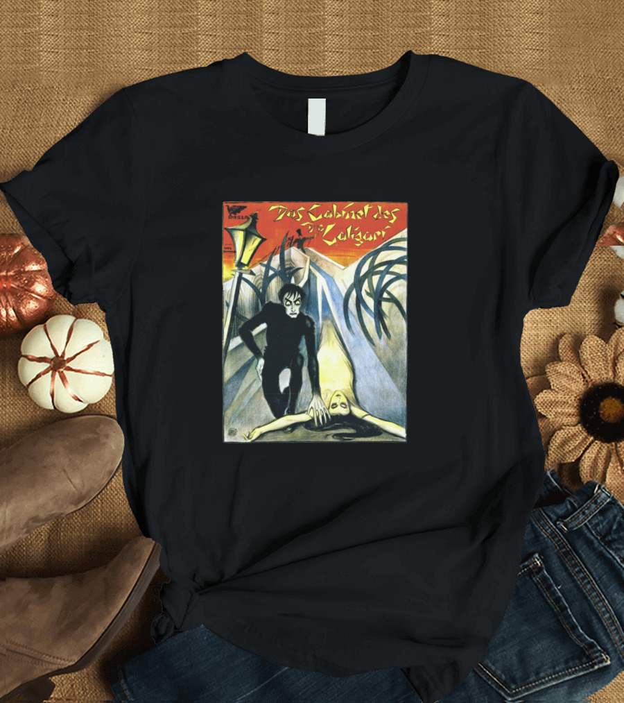 Das Cabinet des Dr Caligari Vintage Expressionist Cinema T-Shirt