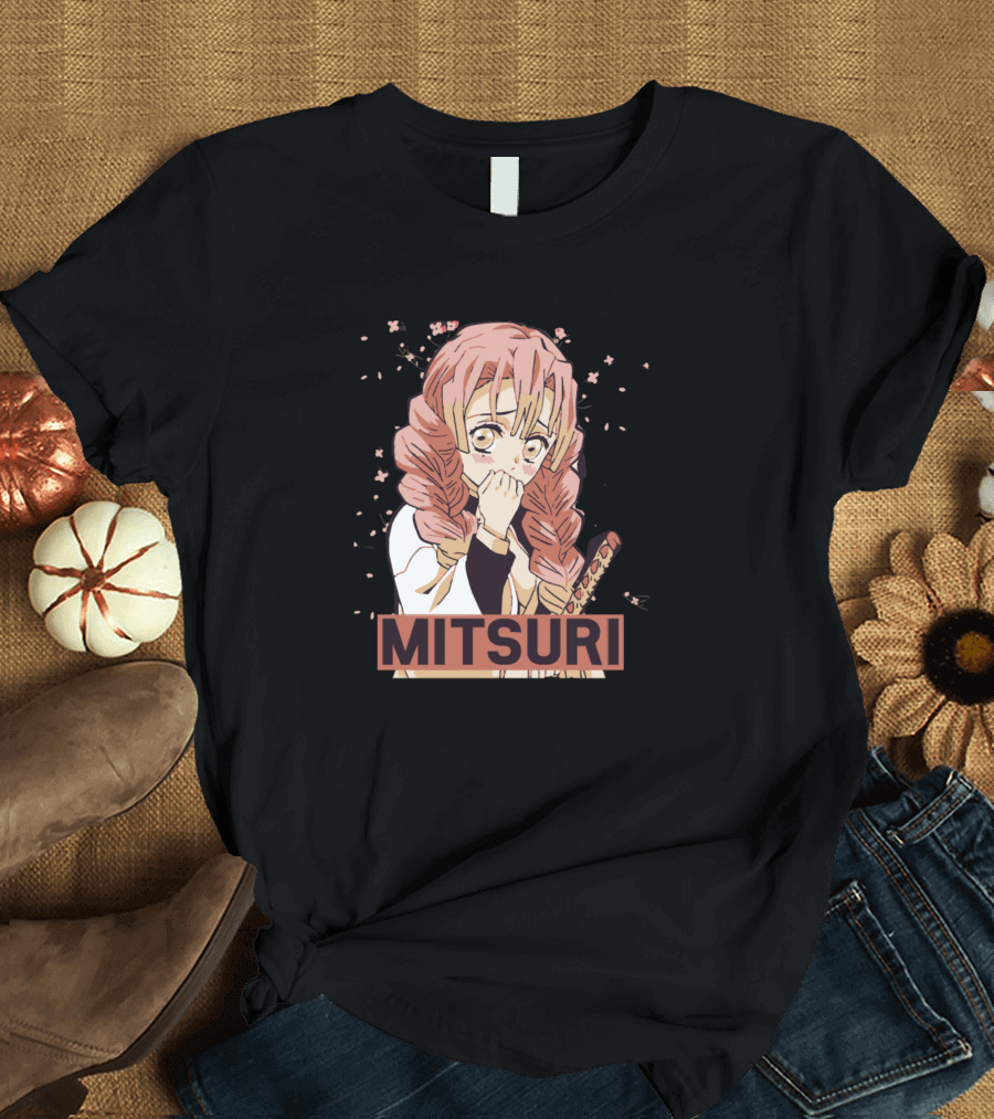 Kimetsu No Yaiba Demon Slayer Mitsuri Kanroji Character T-Shirt