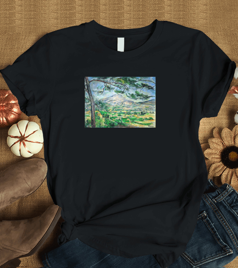 Paul Cézanne Mont Sainte-Victoire Courtauld Impressionist Landscape T-Shirt