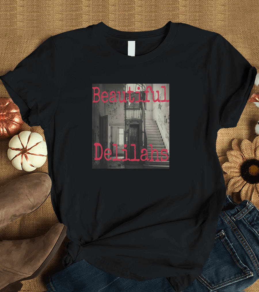 Beautiful Delilahs Abandoned Staircase Aesthetic T-Shirt