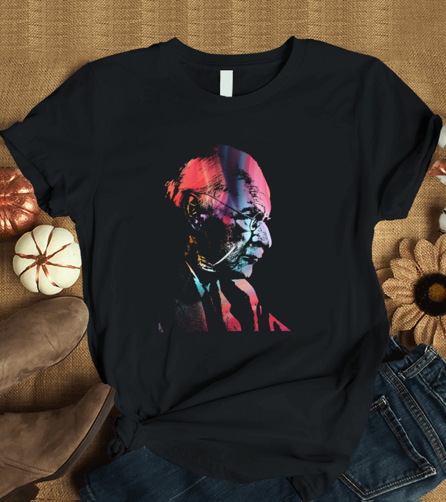 Carl Gustav Jung Psychedelic Profile T-Shirt