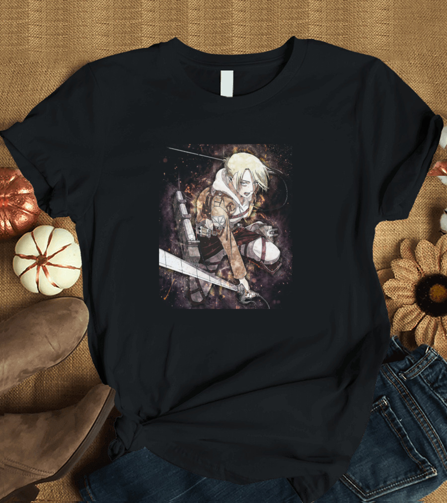 Attack on Titan Female Titan Action Scene T-Shirt