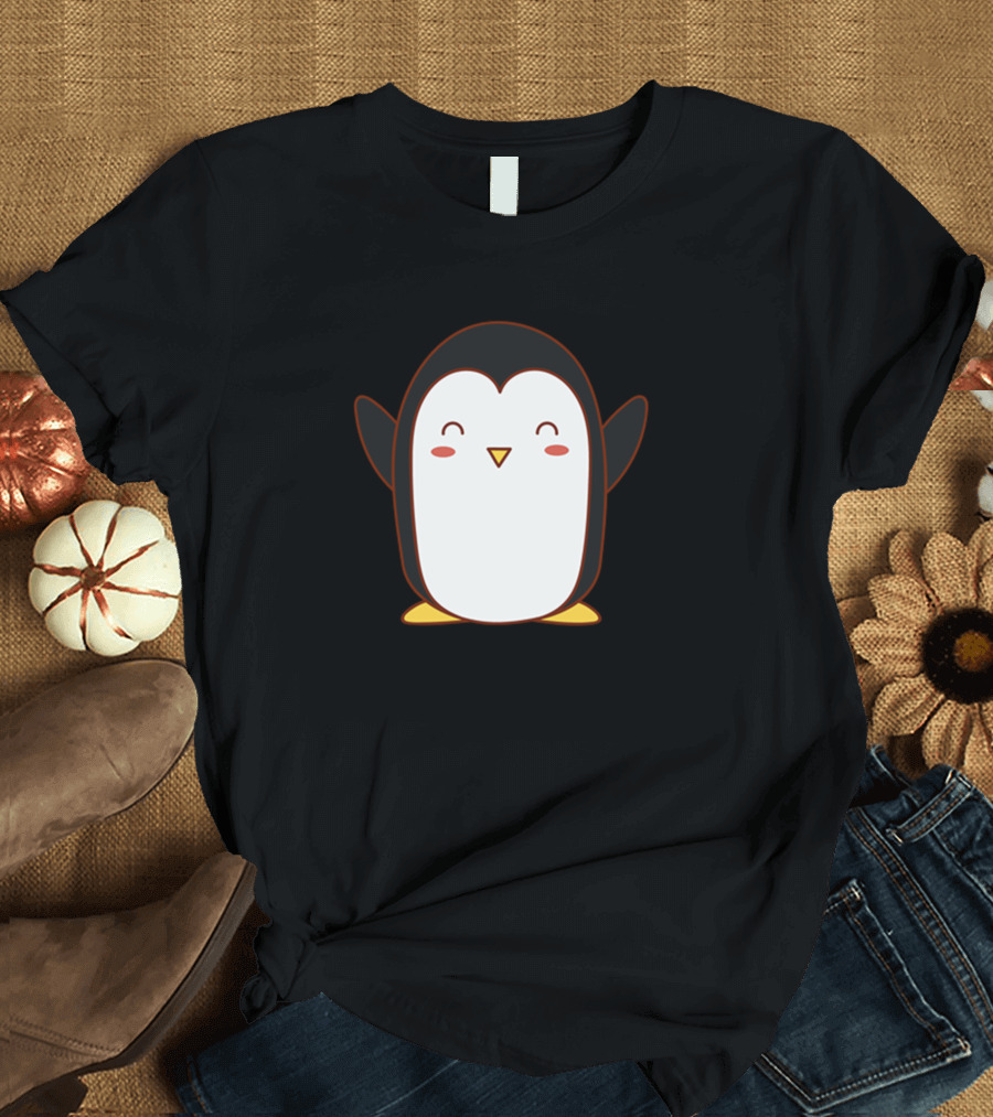 Kawaii Penguin for Funny Cool Animal Lovers T-Shirt