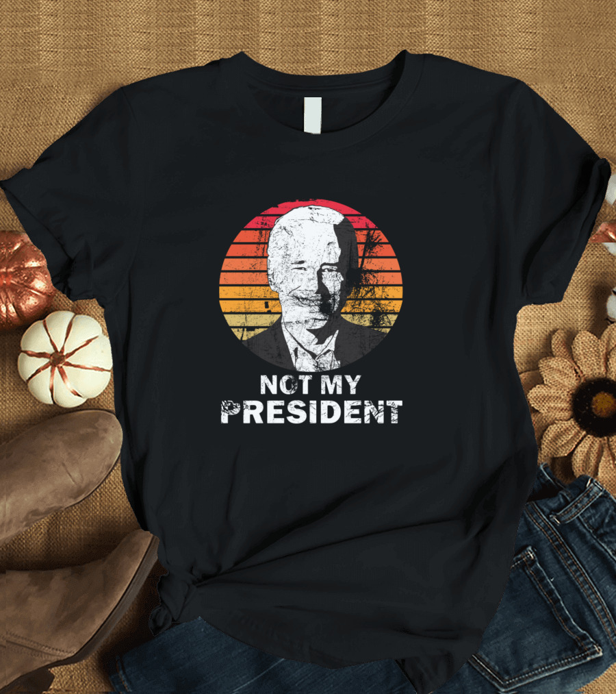 Not My President Joe Biden Vintage T-Shirt