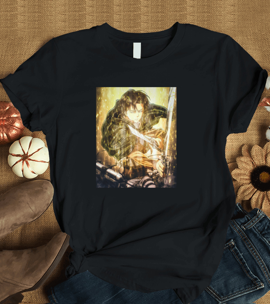 Attack on Titan Strongest Captain Levi Ackerman T-Shirt