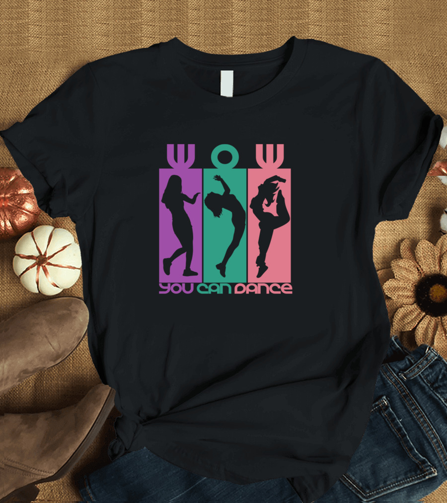Wow You Can Dance Silhouette Trio T-Shirt