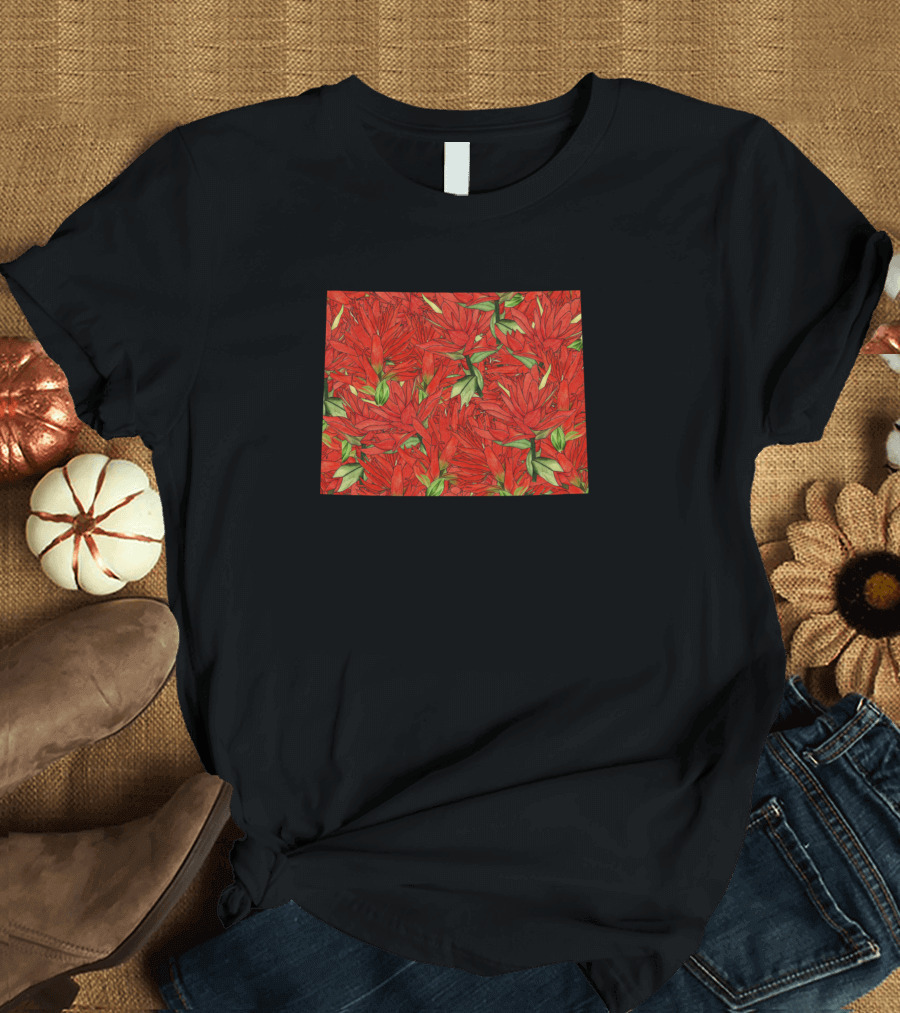 Wyoming Indian Paintbrush T-Shirt