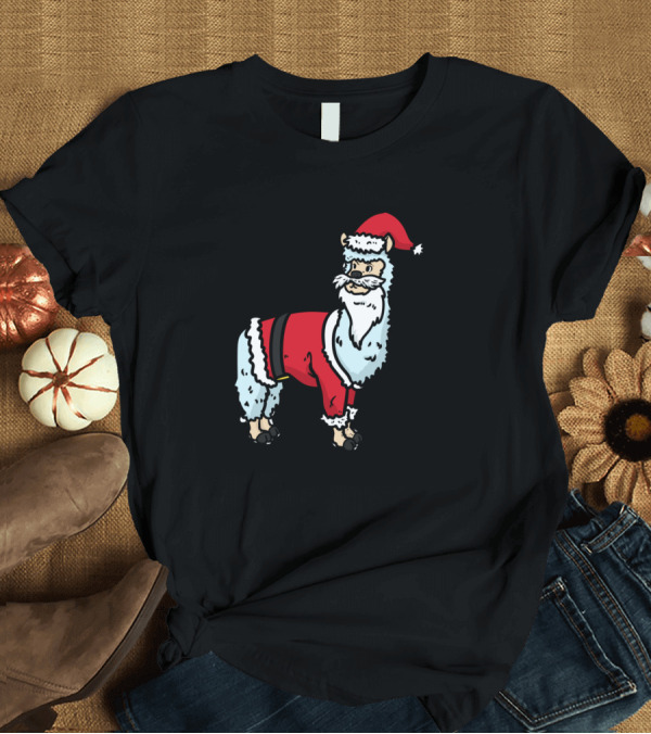 T-Shirt: Your Alpaca Santa Christmas Holiday Humor T-Shirt Your Alpaca Santa Christmas Holiday Humor T-Shirt