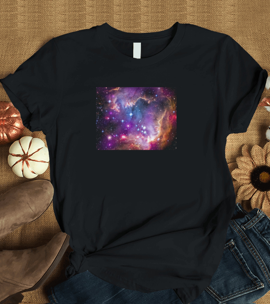 Space Galaxy Nebula Stars Cosmic Wonder T-Shirt