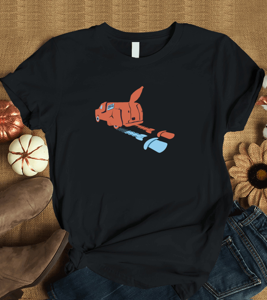Mutt Cutts Dog Van Dumb and Dumber Movie T-Shirt