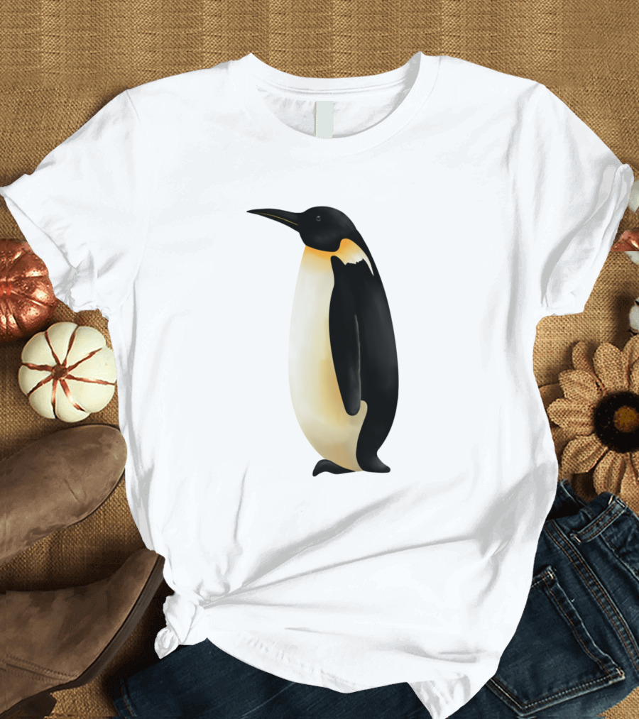 Emperor Penguin Side Profile T-Shirt