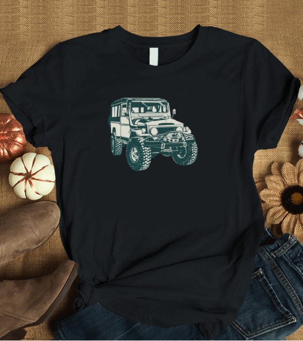 T-Shirt: FJ Off-Road Classic Adventure Vehicle T-Shirt FJ Off-Road Classic Adventure Vehicle T-Shirt