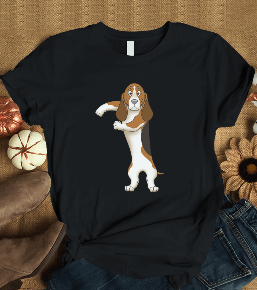 Basset Hound Floss Dance Like A Boss T-Shirt
