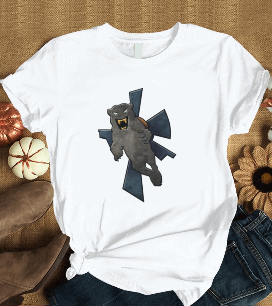 Battletech Clan Smoke Jaguar Emblem Fan Gear T-Shirt