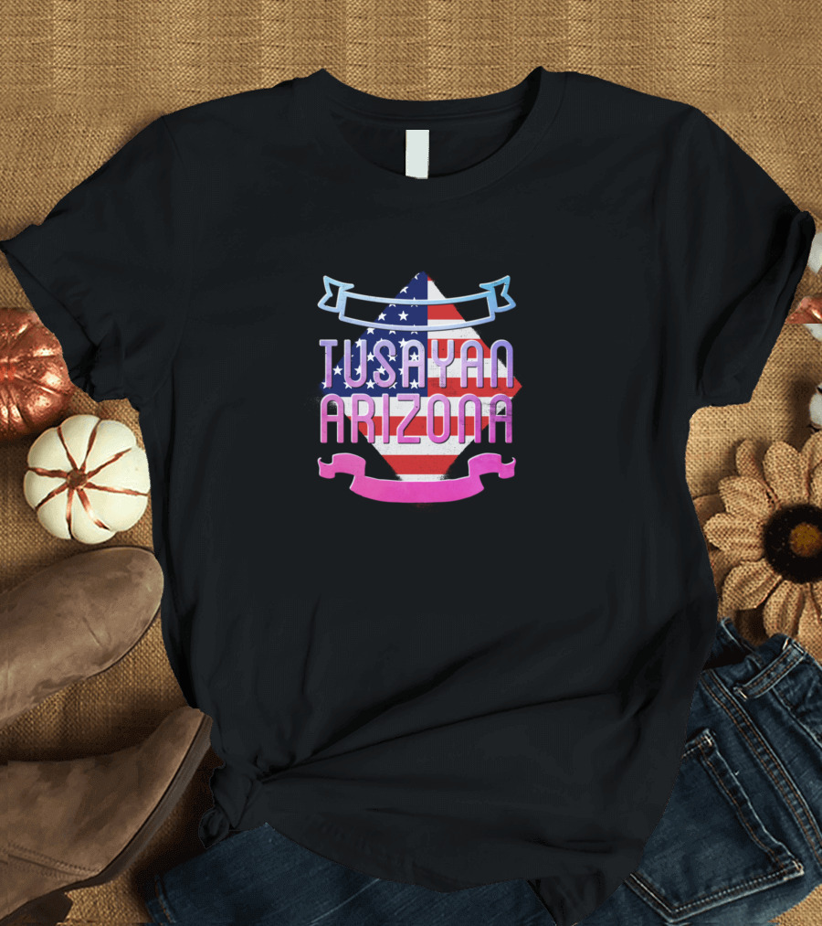 Tusayan Arizona American Flag Themed T-Shirt