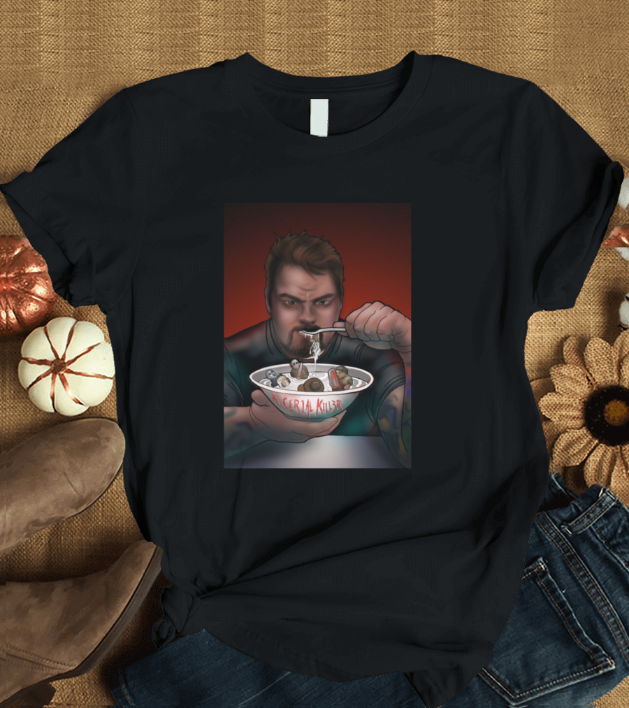 Cer1al Killer Bowl Eating Scene T-Shirt