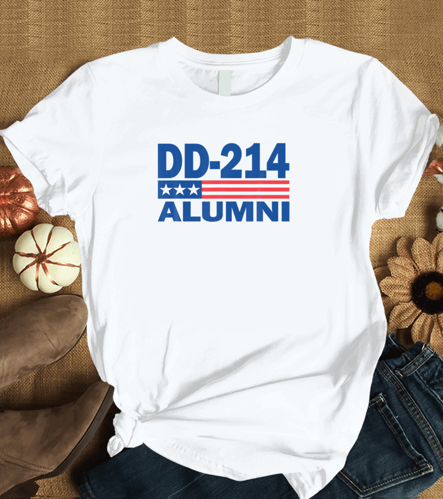 DD-214 Alumni Patriotic T-Shirt
