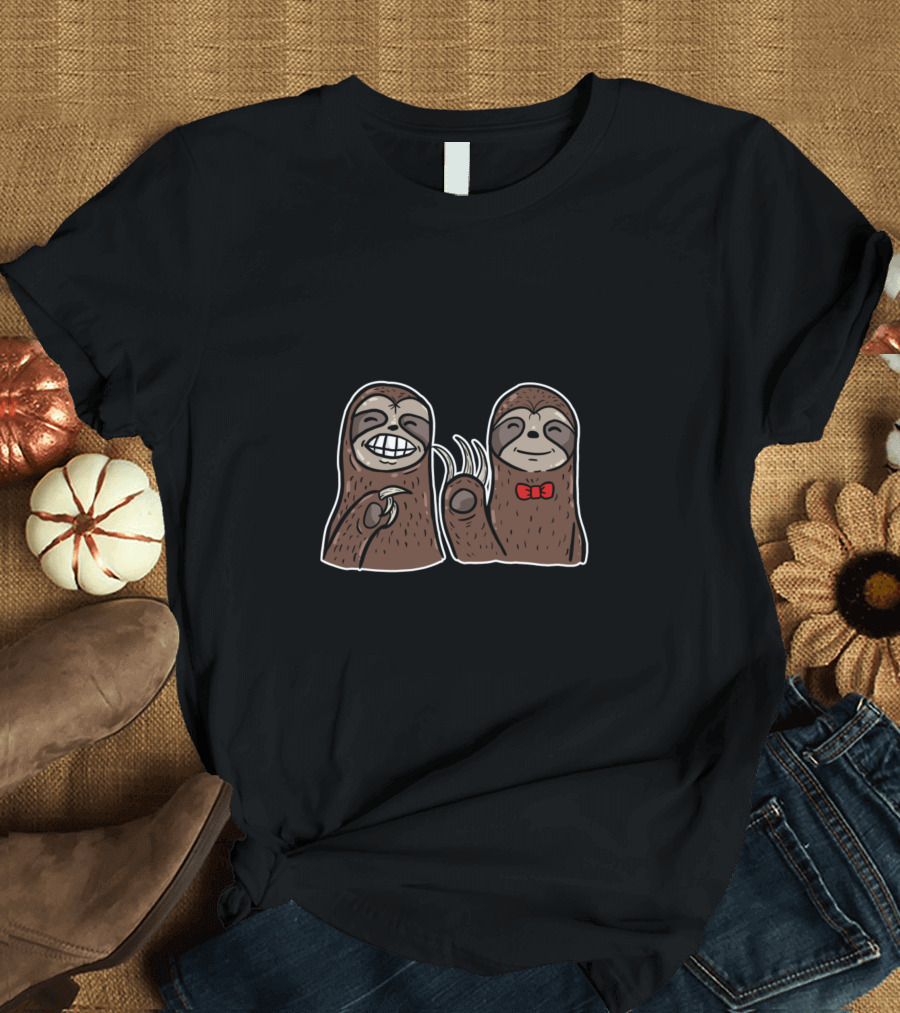 i'm with the DUMB Sloth Arrow T-Shirt