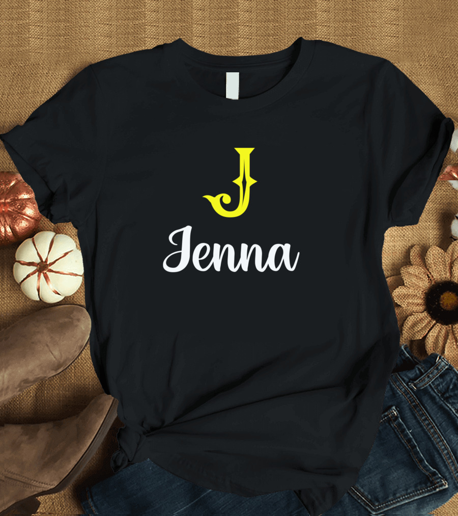 Jenna J Surname Jenna Second Name T-Shirt