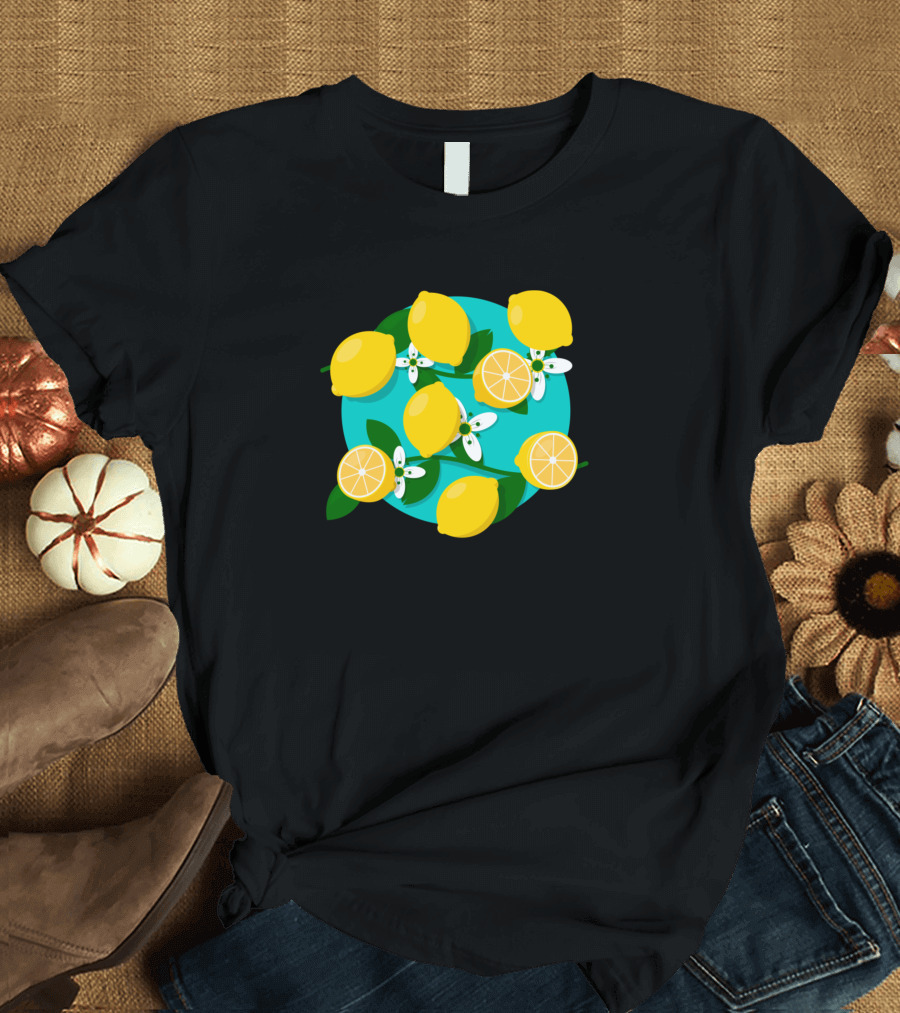 Lemons Everywhere Fruit T-Shirt