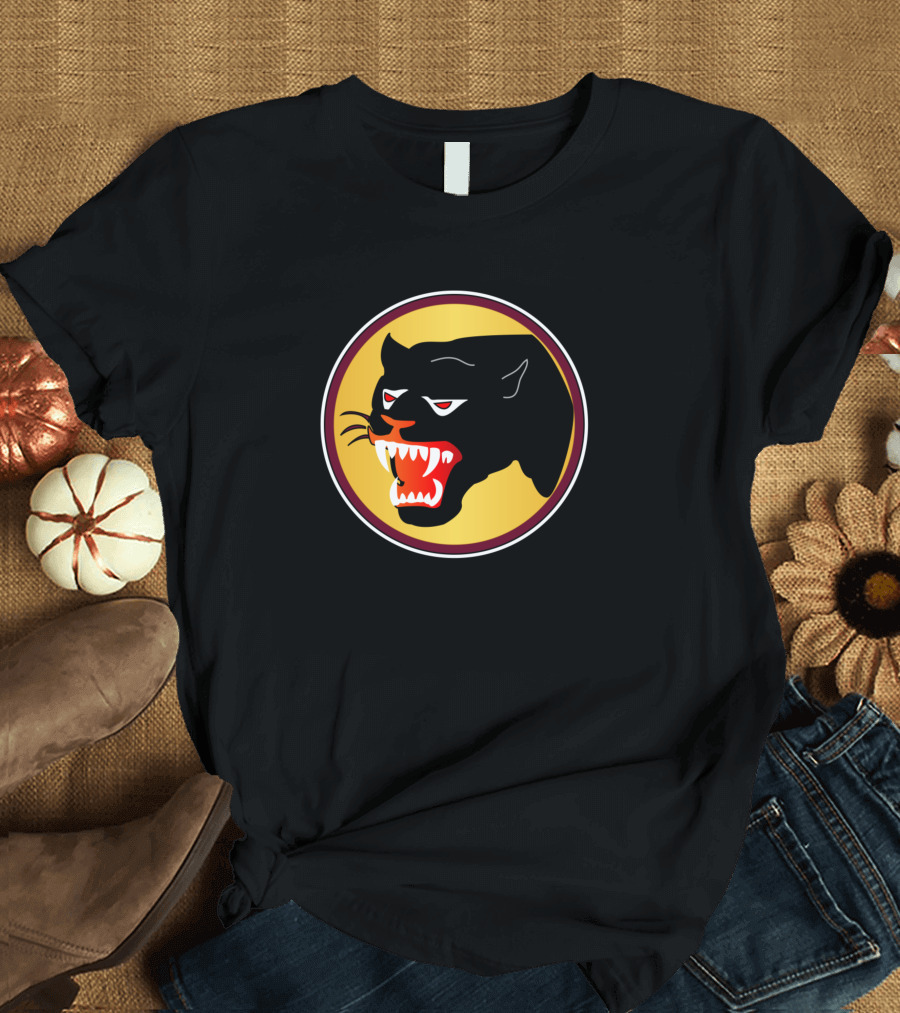 66th Infantry Division Black Panther Division Emblem with Panther T-Shirt