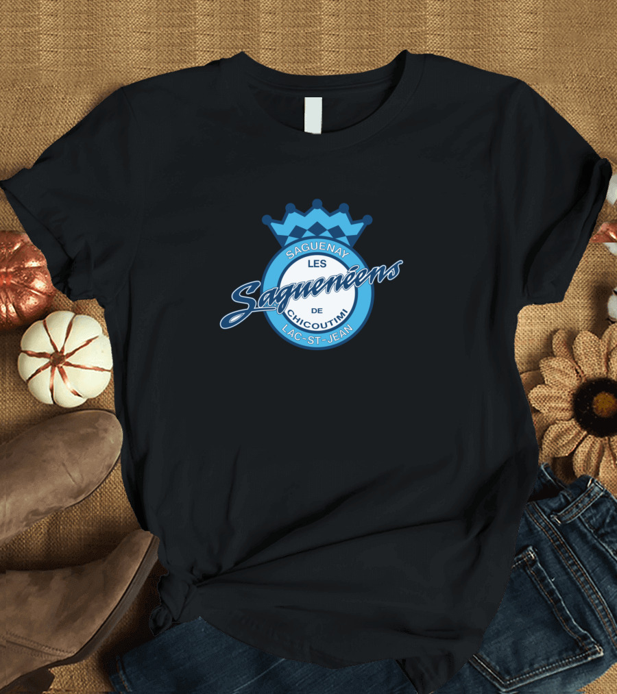 Les Saguenéens de Chicoutimi Lac-St-Jean Hockey Team Emblem T-Shirt