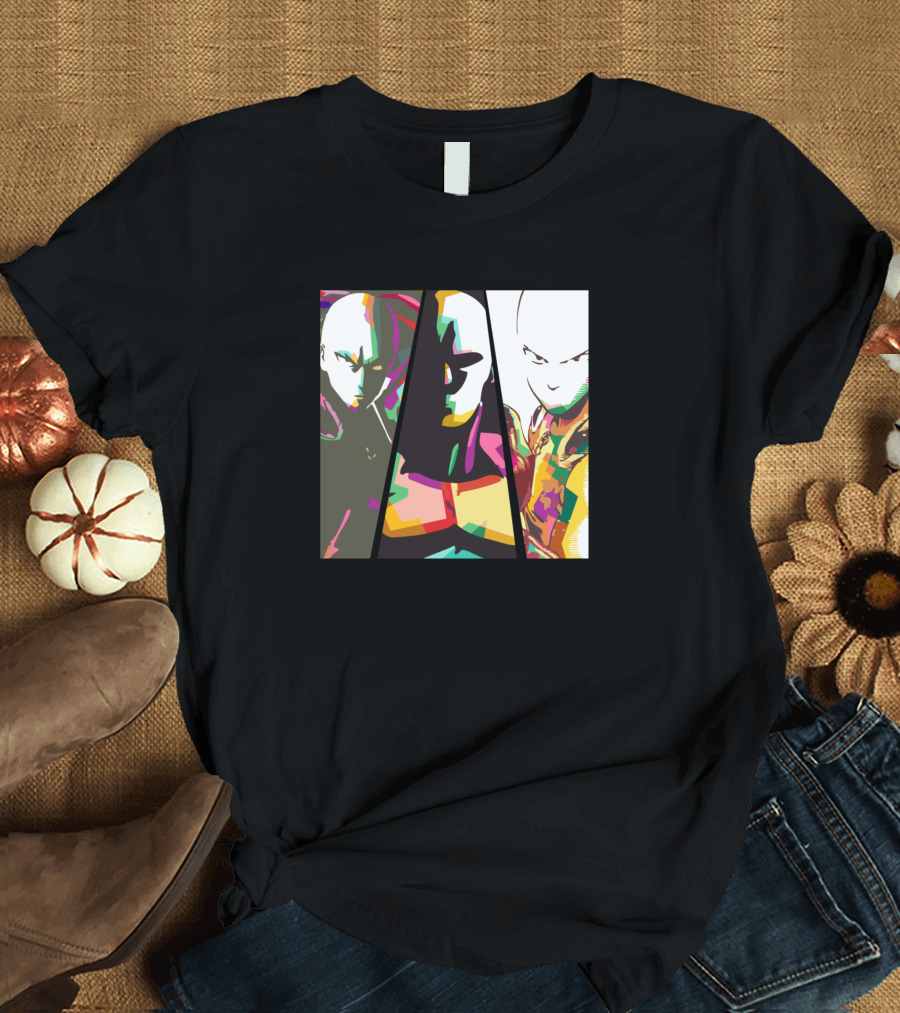 Saitama Pop Art Trio T-Shirt
