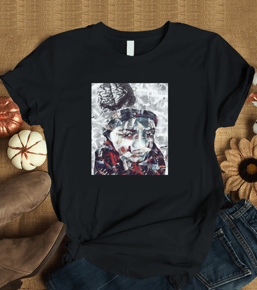 Mindless Dissociation Surreal Brain T-Shirt