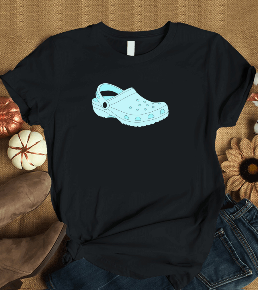 Blue Crocs Shoe Iconic T-Shirt