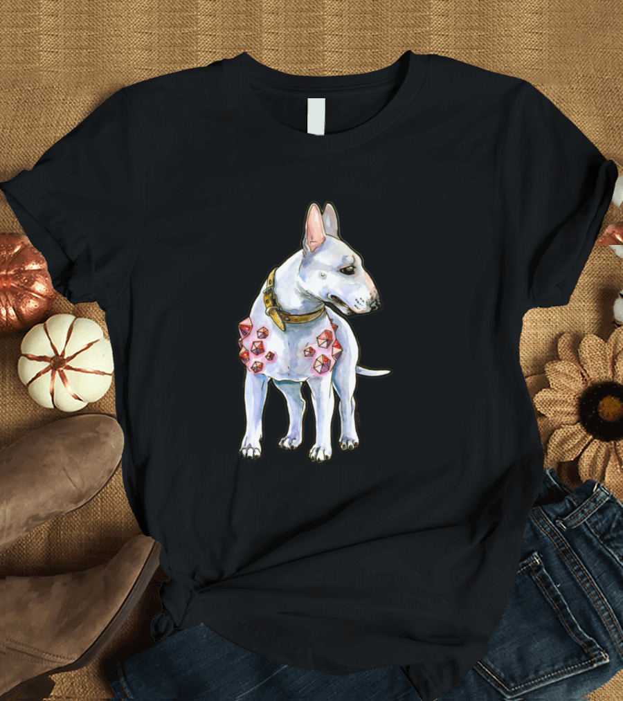 Bull Terrier with Dice T-Shirt