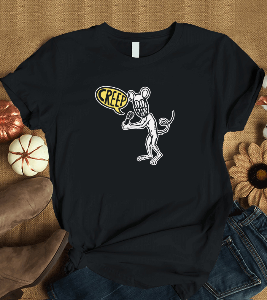Radiohead Creep Mouse Mic T-Shirt