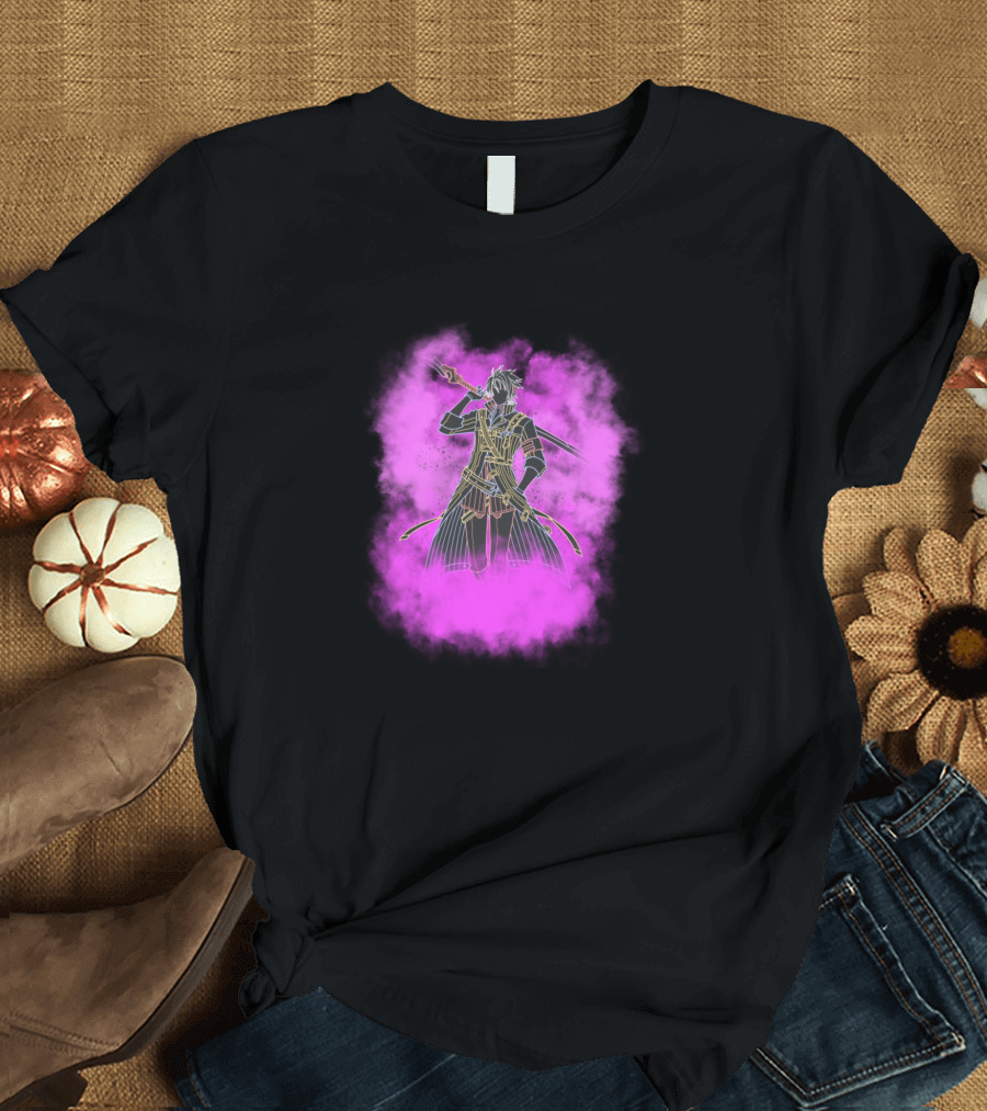 Trails Of Cold Steel Crow Purple Aura Character T-Shirt