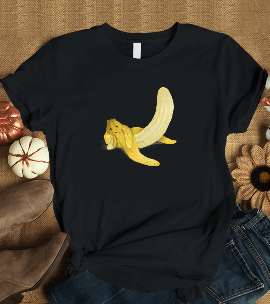 Waiting To Falling In Love Banana Dog T-Shirt