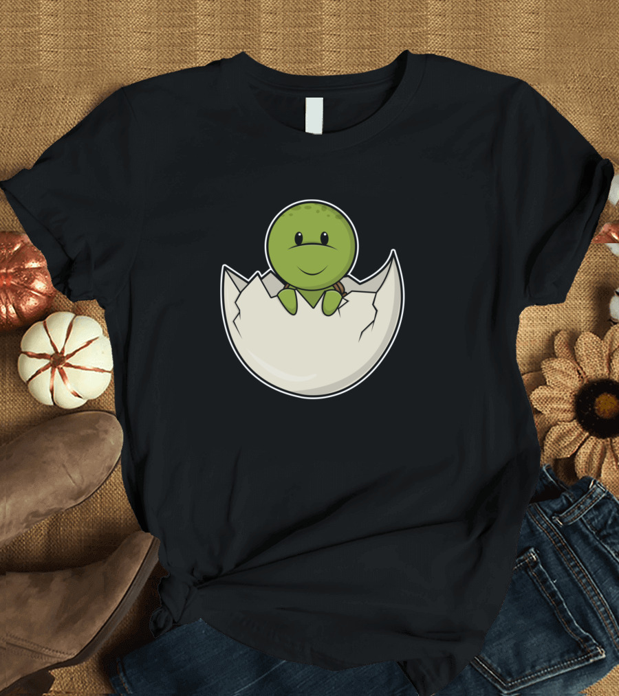Baby Turtle Emerging from Eggshell T-Shirt