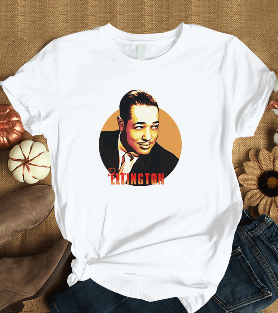 Duke Ellington Retro Jazz Icon T-Shirt