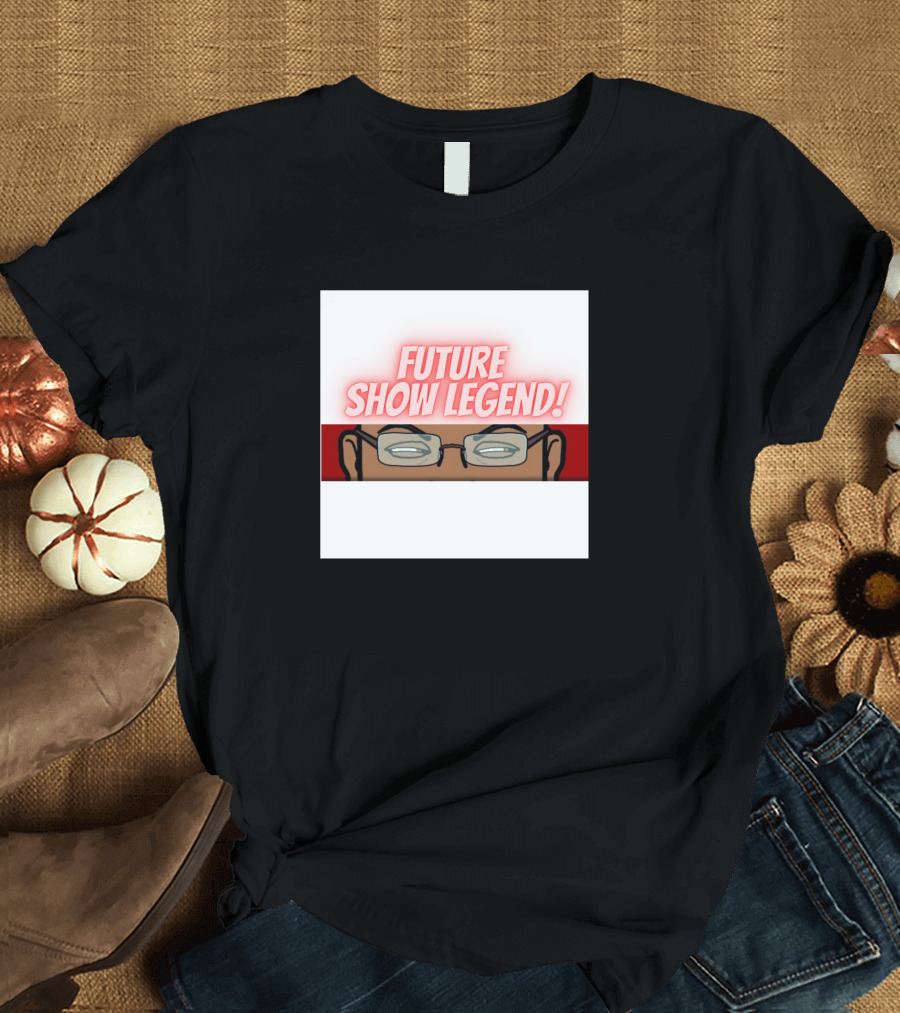 FUTURE SHOW LEGEND Glasses Iconography T-Shirt