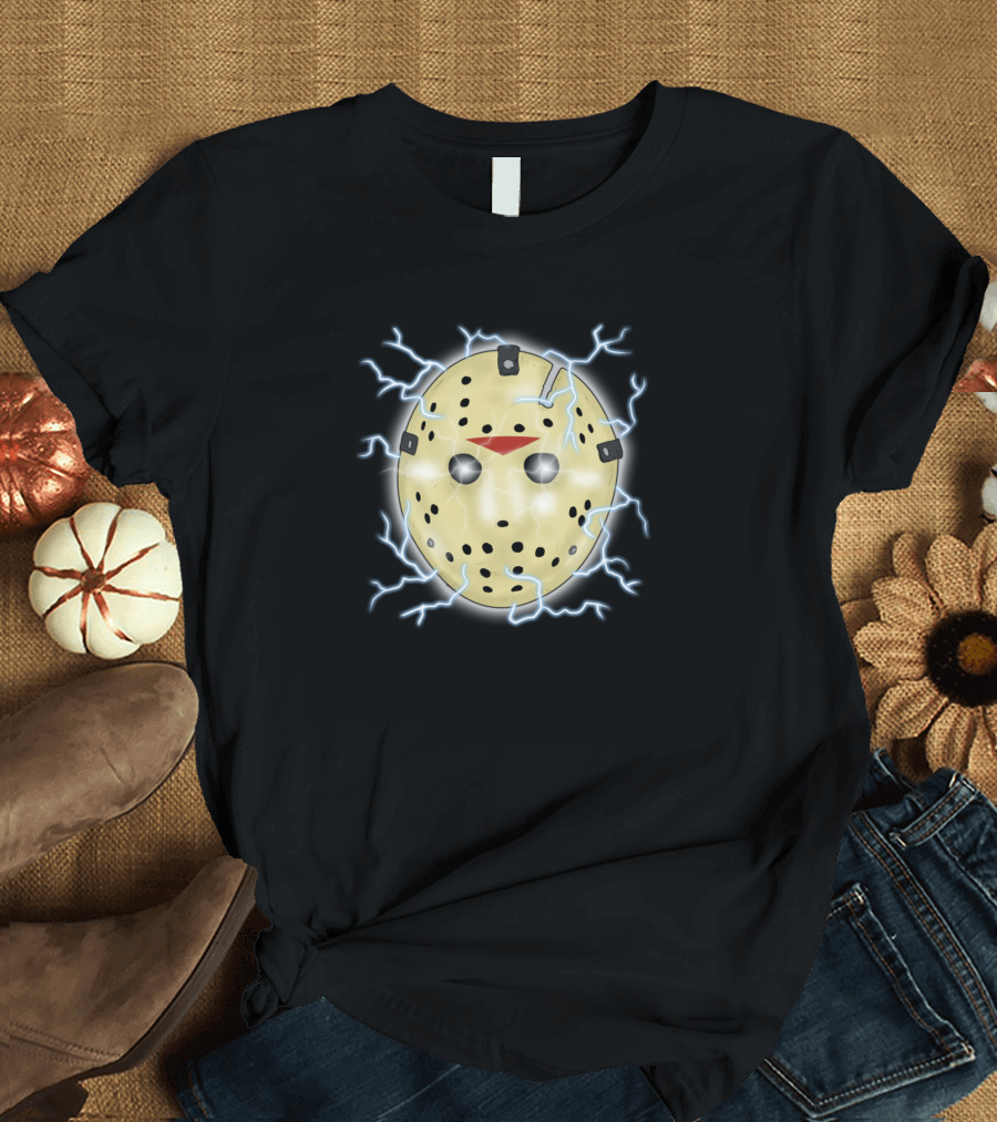 Hes Back Electrifying Mask T-Shirt